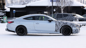 Mercedes CLE Coupe - боковой профиль.