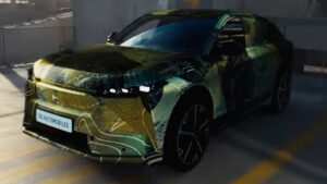 Новый DS No7 - тизер с фронтальным углом.