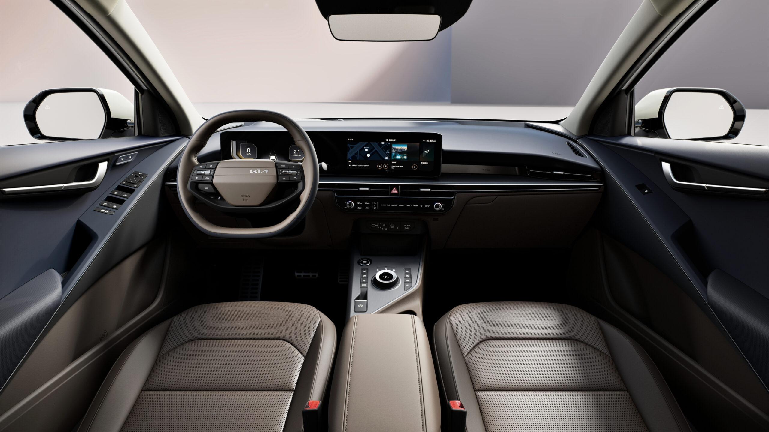 Kia Niro - интерьерный дизайн.