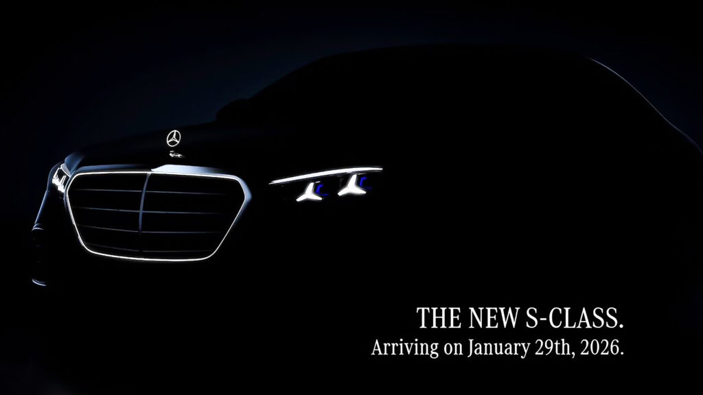 New Mercedes S-Class teaser