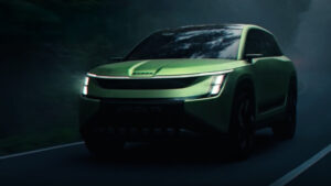 New Skoda - front 3/4 teaser