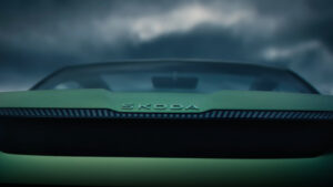 Новая Skoda - дизайн решетки.