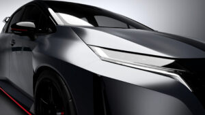 Nissan Aura Nismo RS Concept - студийные передние фонари.