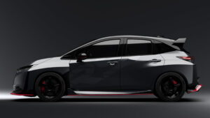 Nissan Aura Nismo RS Concept - студийный боковой профиль.
