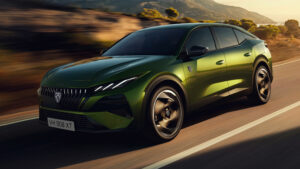 Peugeot E-408 facelift - front