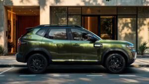 Renault Duster - с боковой стороны.