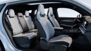 Renault Filante - сиденья.