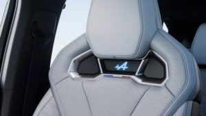 Renault Filante - детали сиденья.