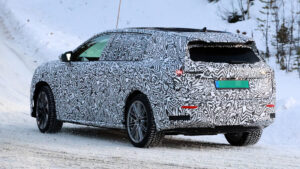 Skoda's семиместный электрический внедорожник - задний привод.