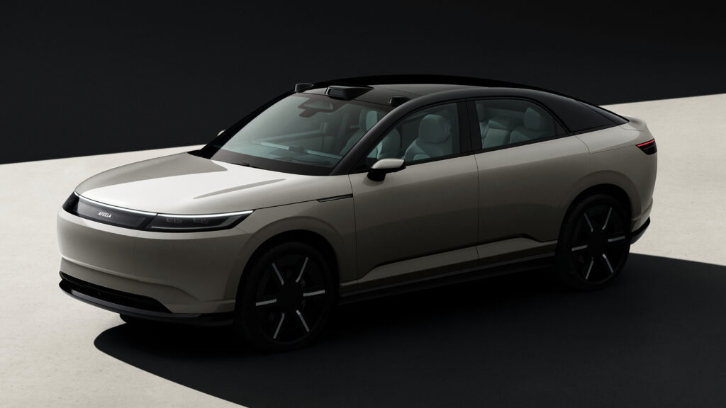 Sony Afeela Prototype 2026 - front 3/4