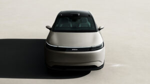 Прототип Sony Afeela 2026 - фронт-энд.