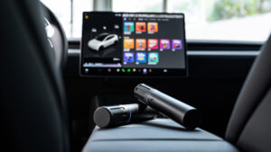 Tesla Model 3 Стандартный - интерьер интерьера.