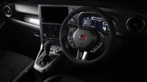 Toyota GR Yaris Morizo RR - steering wheel