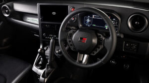 Toyota GR Yaris Sebastien Ogier - dashboard