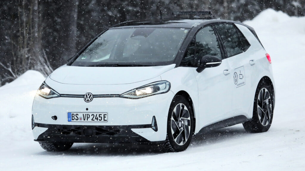 Volkswagen ID.3 test car - front