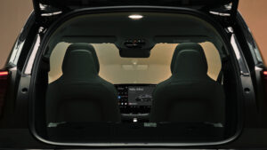 Volvo EX60 - boot seats down