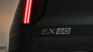 Volvo EX60 - значок EX60 - Значок EX60 используется для обозначения автомобиля.