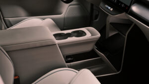 Volvo EX60 - детали интерьера.