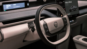 Volvo EX60 - steering wheel