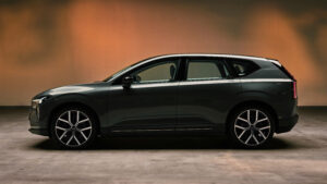 Volvo EX60 - сбоку.