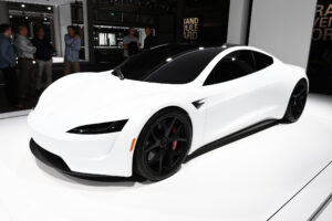 Tesla Roadster - front