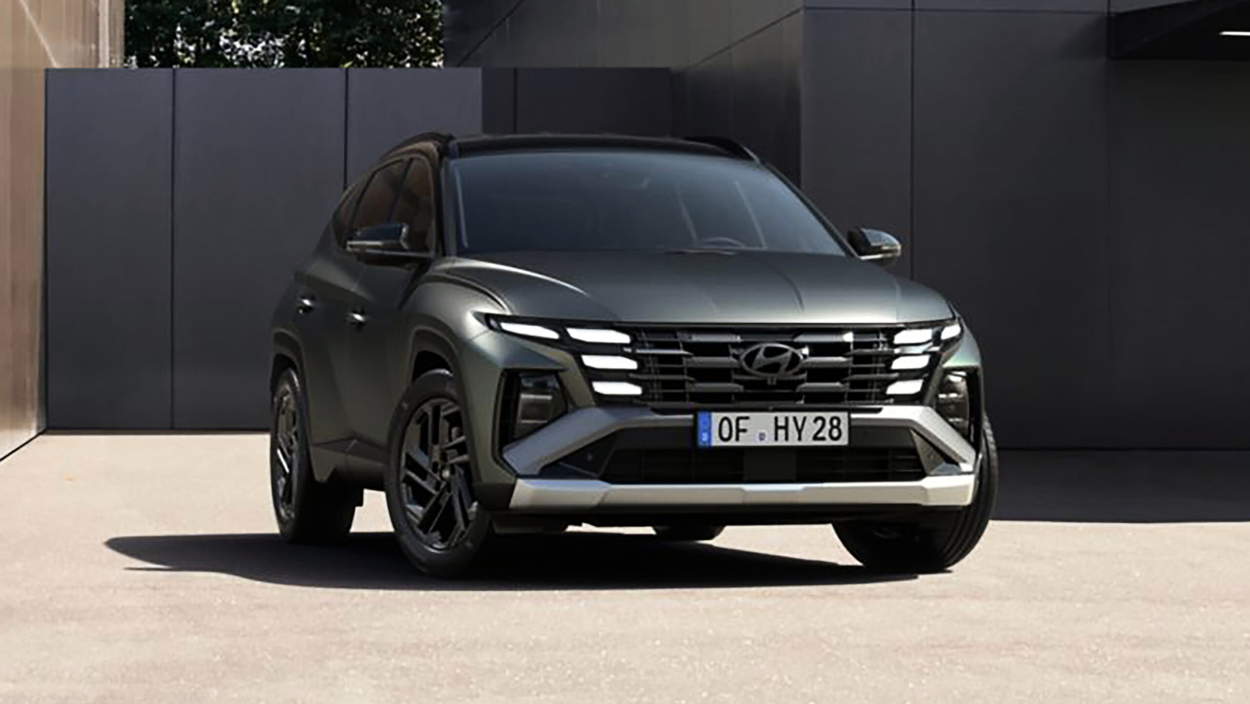 2026 Hyundai Tucson - передняя часть - передняя.