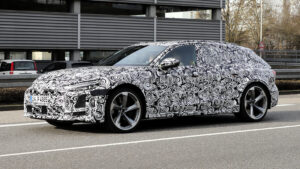 Audi RS 5 Avant шпионский кадр 1 шпионский снимок 1