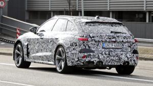 Audi RS 5 Avant шпионский снимок 5