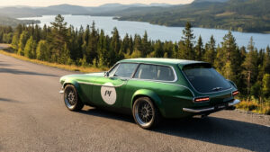 Autoforma Norrsken Volvo P1800 ES - задняя статическая часть