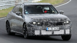 BMW Neue Klasse Седан - передние 3/4 - передние 3/4.