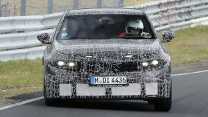 BMW Neue Klasse Sedan - передняя часть.