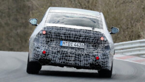 BMW Neue Klasse Sedan - задняя часть