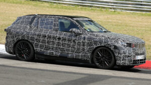 BMW X5 - передний угол nurburgring.