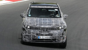 BMW X5 - front end nurburgring