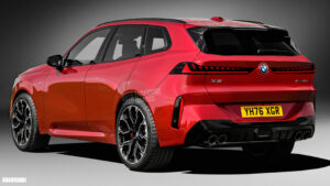 BMW X5 render - rear 3/4 Avarvarii