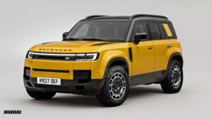 New baby Land Rover Defender render - watermarked