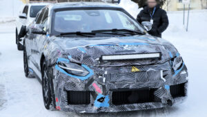 Ferrari EV Mule - front end