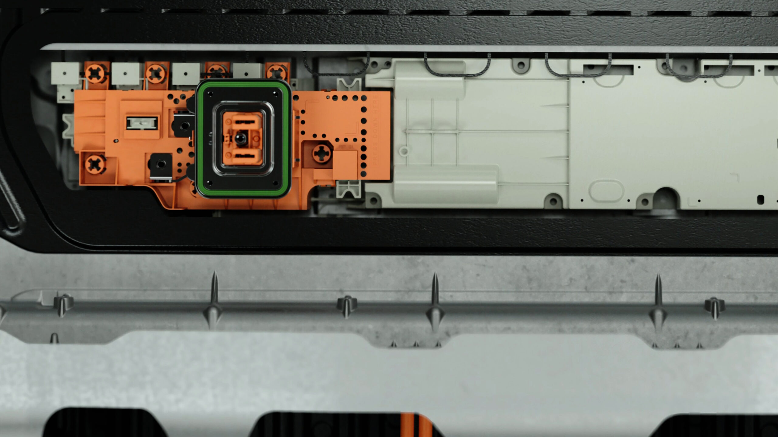 Коробка аккумуляторной батареи Ford Universal Electric Vehicle для автомобилей.