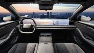 Geely Galaxy E8 - приборная панель