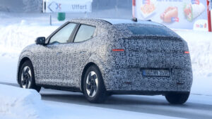 Hyundai Ioniq 3 (camouflaged) - rear