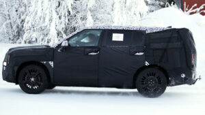 Hyundai Santa Fe Facelift - боковой профиль