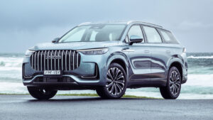 Jaecoo 8 - статический фронт 3/4 3/4