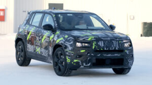 Jeep Avenger facelift - front 3/4