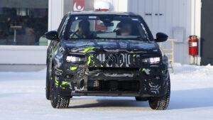 Jeep Avenger facelift - передняя часть передней части.