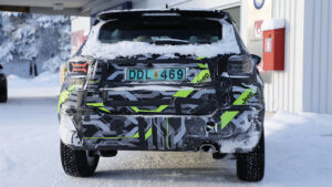 Jeep Avenger facelift - задняя часть задней части.