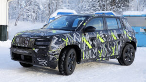 Jeep Avenger facelift - статическая передняя часть 3/4