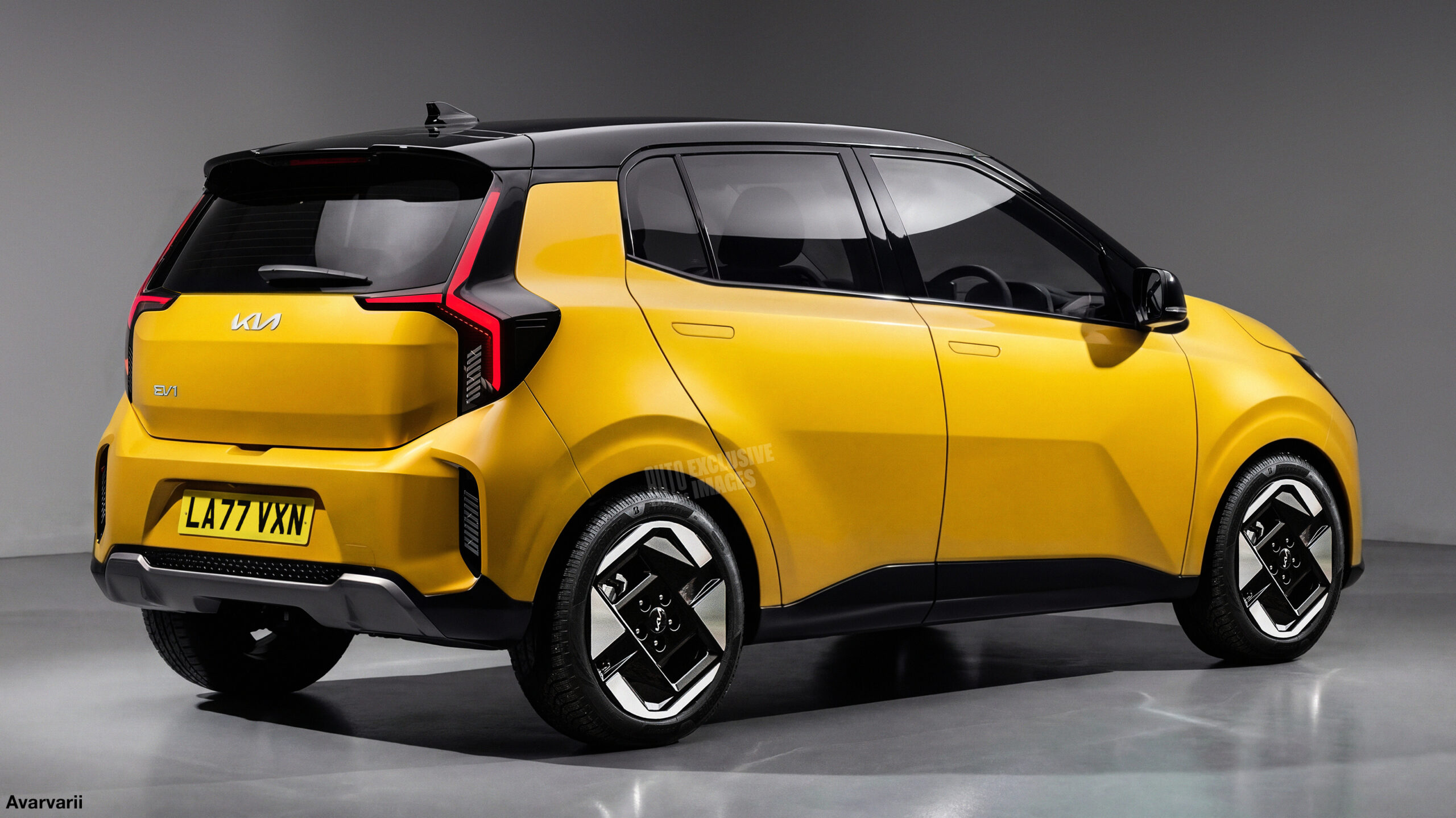 Kia EV1 - задняя часть (водяной знак)