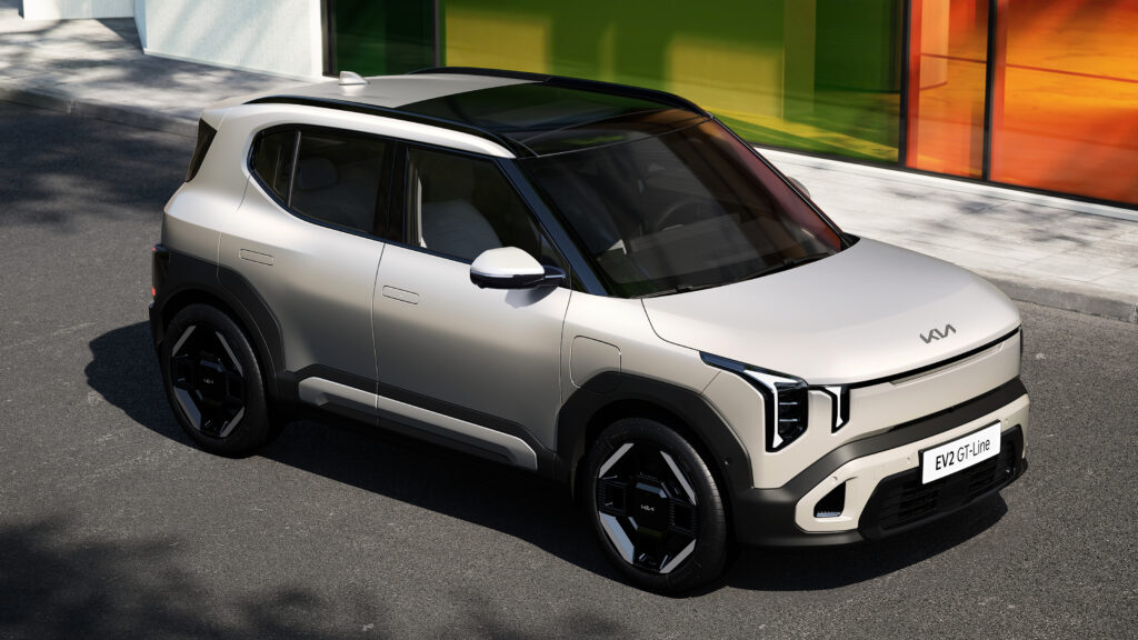 Kia EV2 front angled