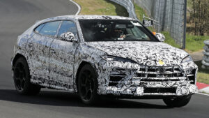 Lamborghini Urus Performante гибридный - передние 3/4