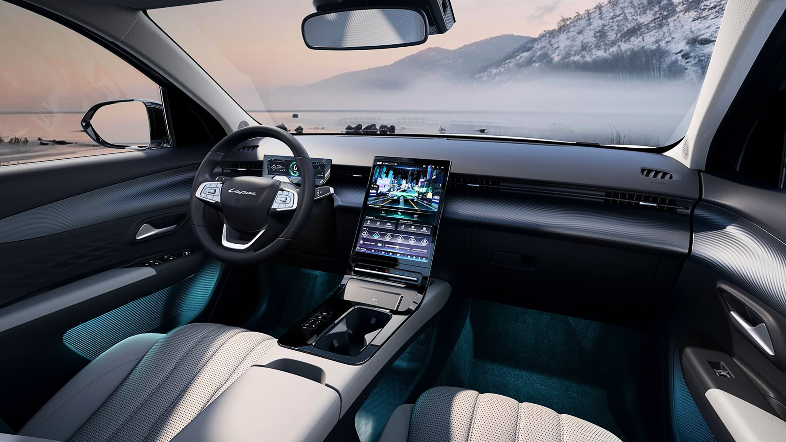 Lepas внутреннее отделение Lepas интерьера